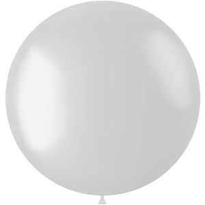 Reuzeballon 78cm Coconut White