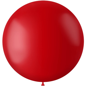 Reuzeballon 78cm Ruby Red