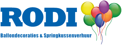 Rodi Ballondecoraties & Springkussenverhuur Logo